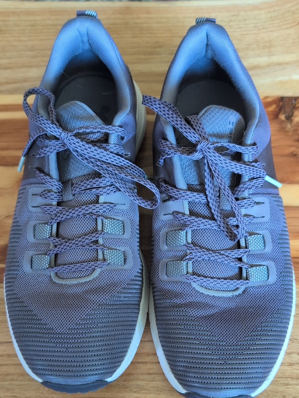 Under Armour Athletic Sneakers in Purple/Gray